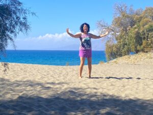 Qi Gong, Breath work am Strand