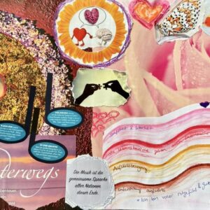 Visionboard Jahr 2026 Ziele und Wünsche