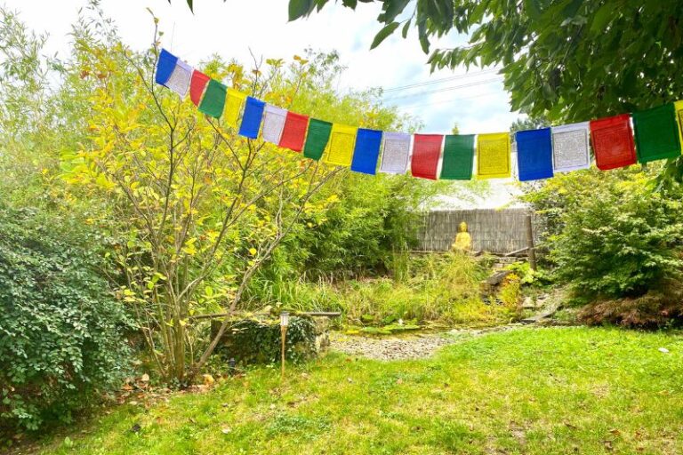 Garten Fahnen